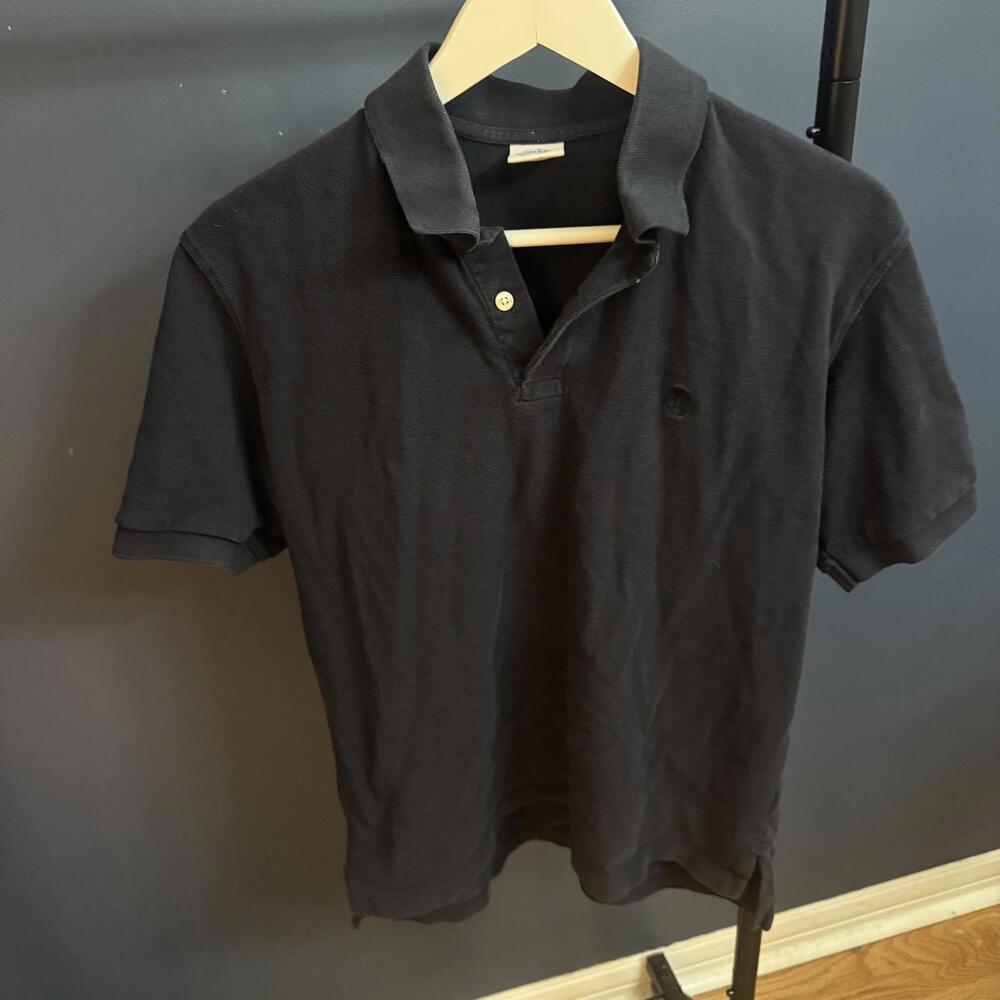 Brooks Brothers Polo Shirt Men’s Medium Navy Slim Fit Cotton Made in India